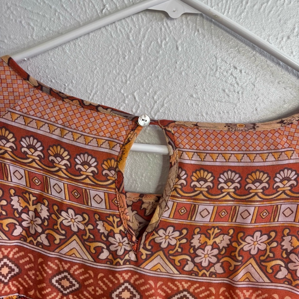 Spell & The Gypsy Collective XL Amethyst Blouse in Amber - Picture 8 of 8